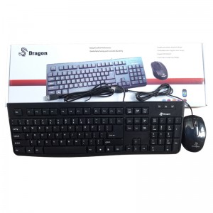 Combo Keyboard Mouse Dragon DK-01